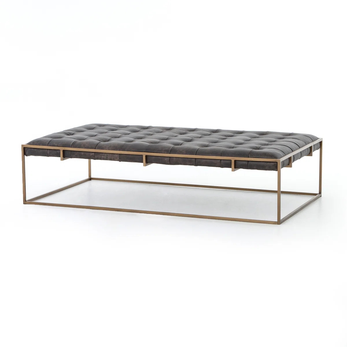 Four Hands Oxford 63" Wide Ottoman & Reviews | Perigold | Perigold