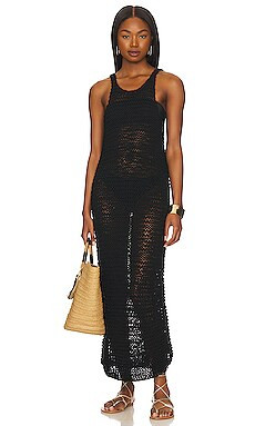 MIKOH Genoa Midi Dress in Night from Revolve.com | Revolve Clothing (Global)