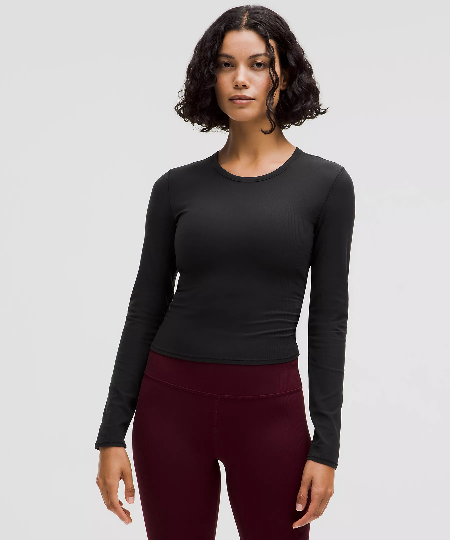 All It Takes Back-Twist Ribbed Long-Sleeve Shirt | Women's Long Sleeve Shirts | lululemon | Lululemon (US)