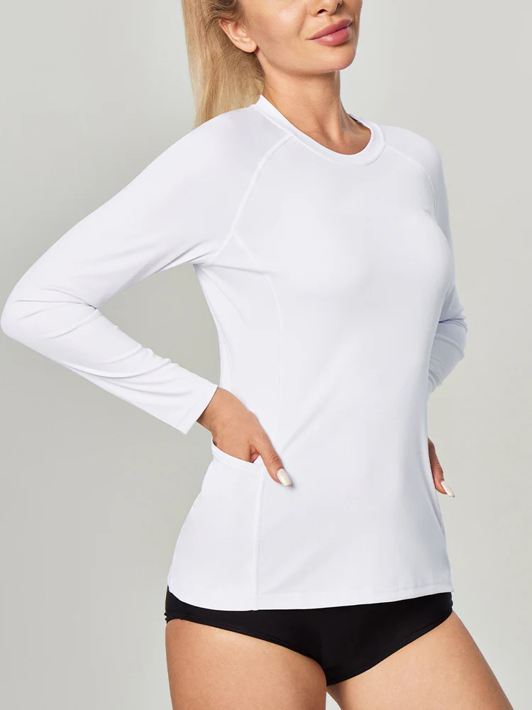 IUGA UPF 50+ Rash Guard With Pockets | IUGA