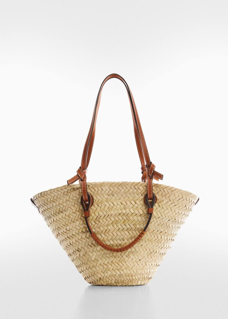 Recherche: Petit sac cabas raphia (1) | Mango France | MANGO (FR)