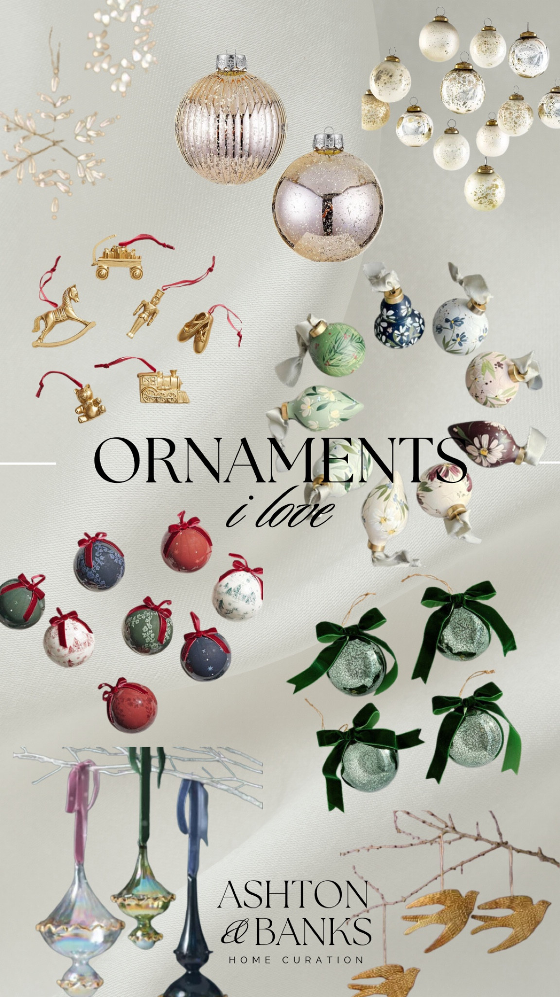 Christmas Ornaments I am loving!!❤️

#LTKSeasonal #LTKHoliday #LTKHome