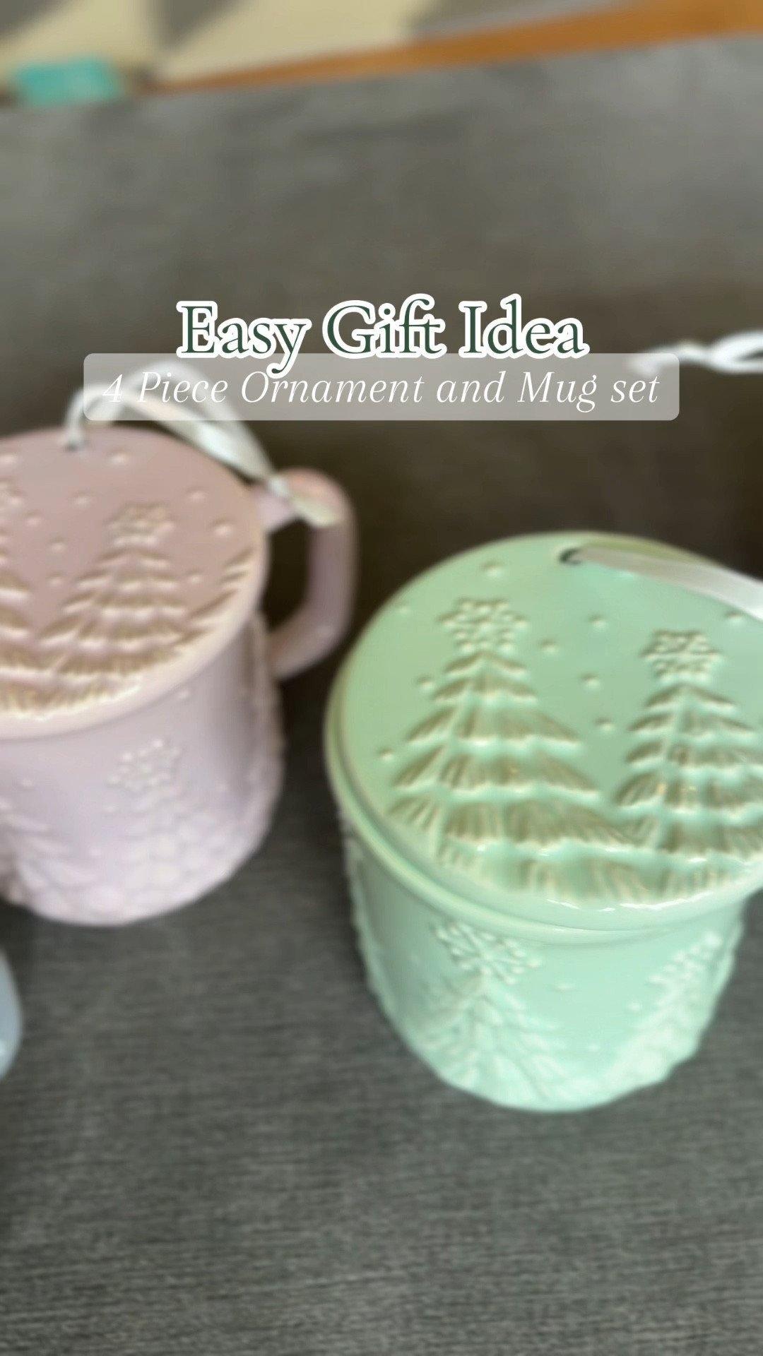 I can’t believe this set of four mugs with toppers that double as ornaments is under $25!! Quality is great and they are dishwasher and microwave safe! These would make such a great Christmas gift!

#LTKSaleAlert #LTKSeasonal #LTKFindsUnder50