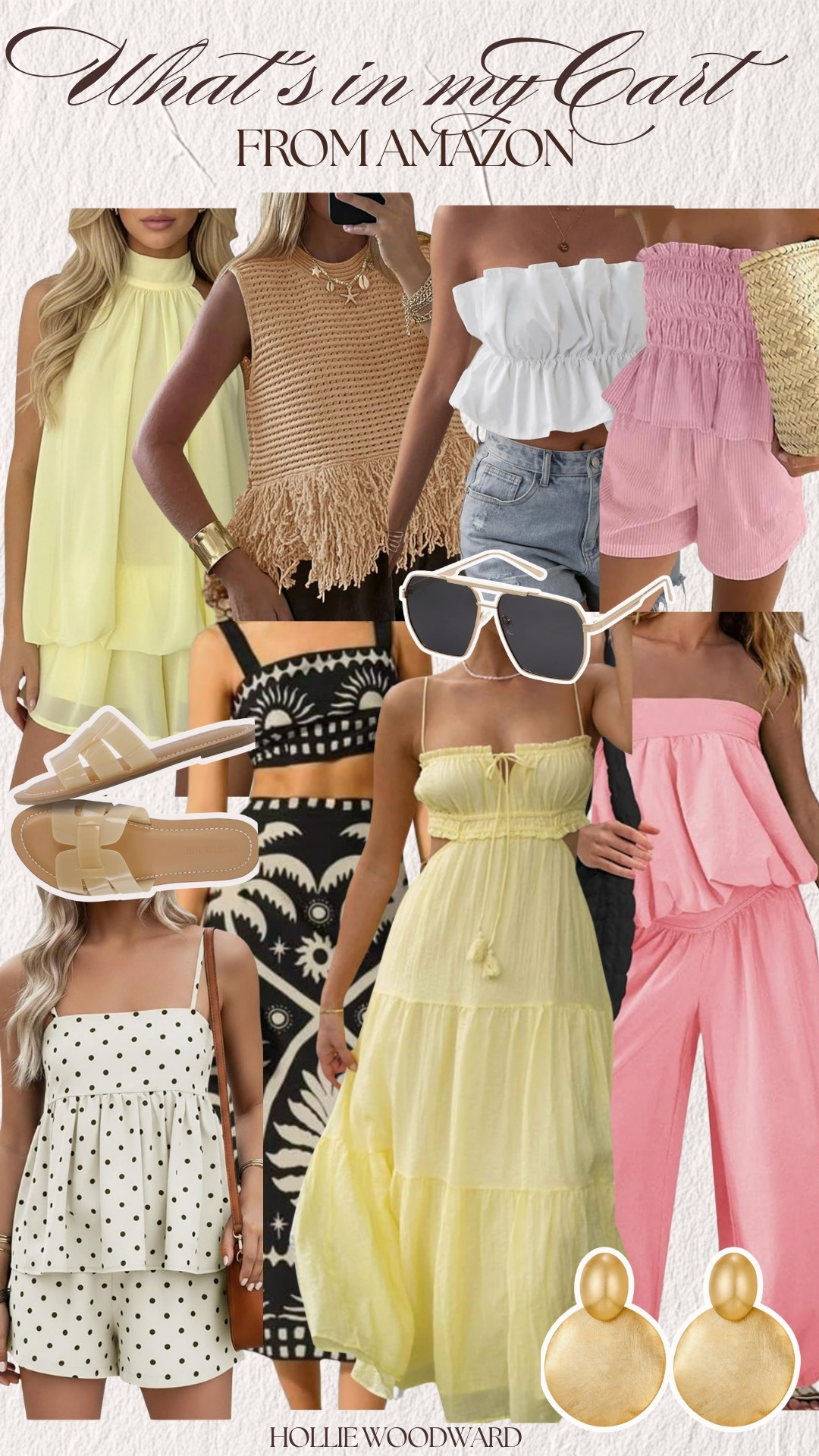 recently ordered for summer! so affordable and adorable 💛 

 