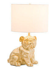 17in Bulldog Accent Lamp | TJ Maxx