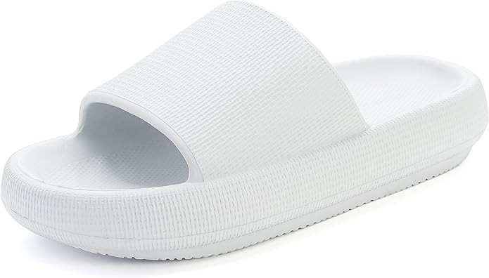 BRONAX Pillow Slides for Women and Men | Shower Slippers Bathroom Sandals | Extremely Comfy | Cus... | Amazon (US)
