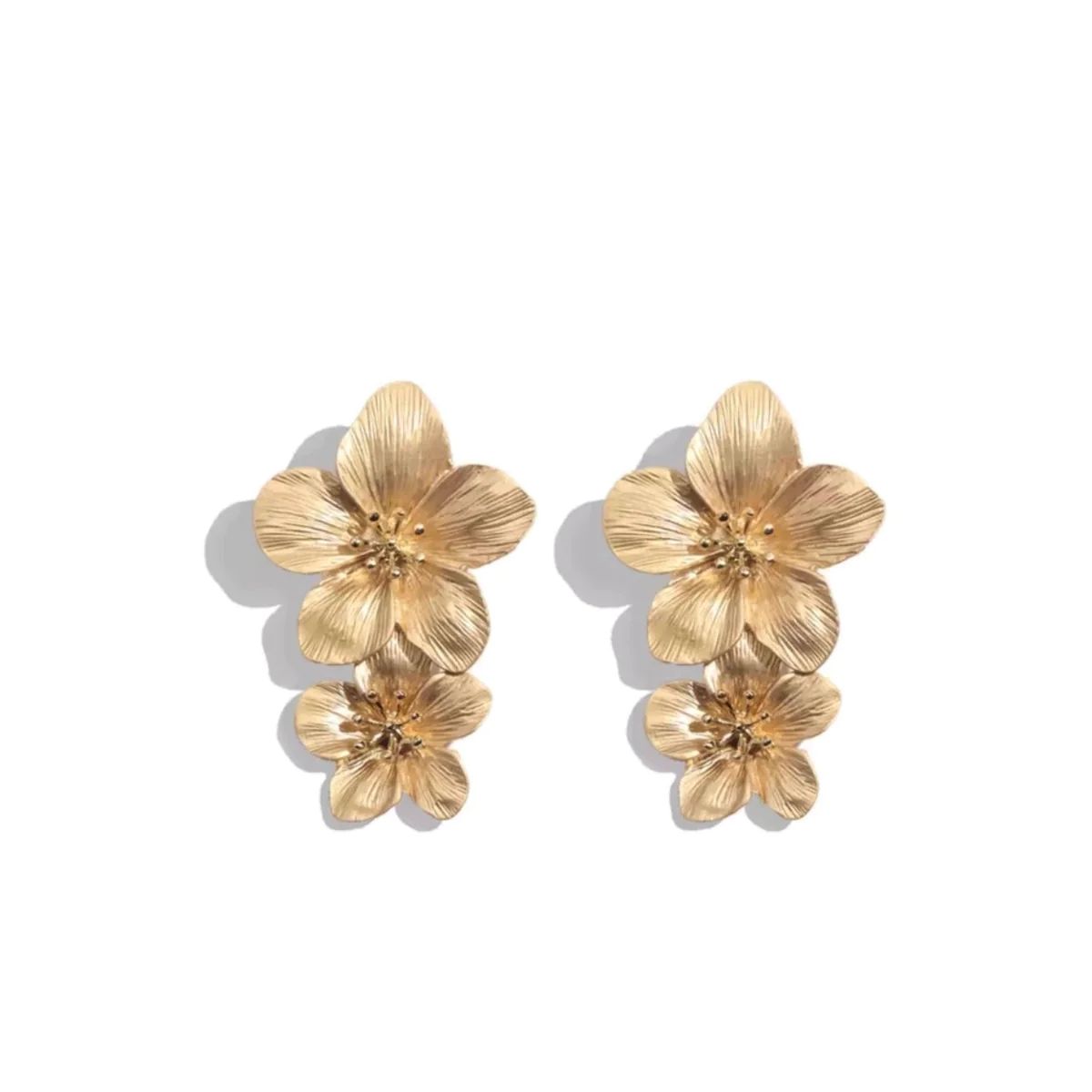 Flower Drop Earrings | Sea Marie Designs