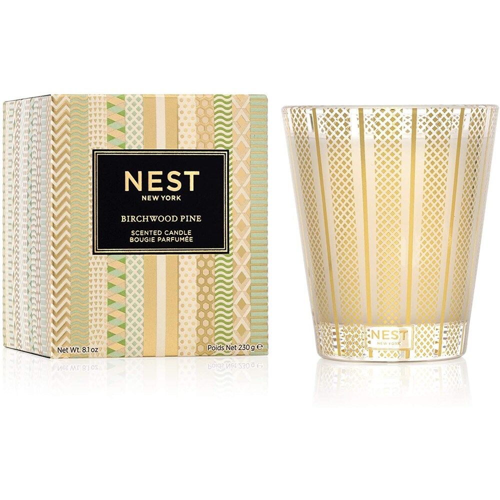 NEST Fragrances Classic Candle Birchwood Pine , 8.1 oz - S (White - S) | Bed Bath & Beyond