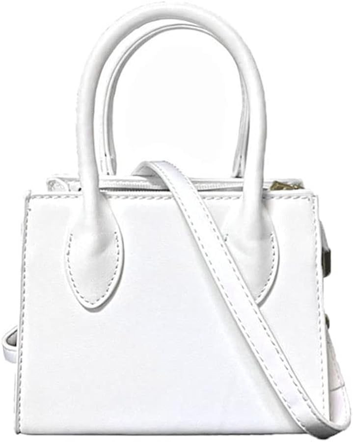 Small crossbody tote bags for women faux leather cute clutch mini purses and handbags | Amazon (US)