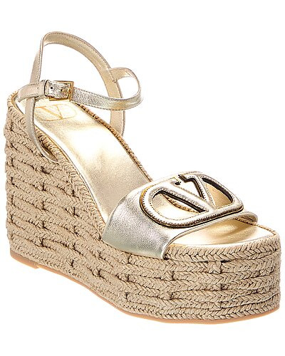 VLogo Signature Leather Sandal | Rue La La