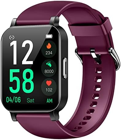 Eurans Smart Watch, Full Touchscreen Smartwatch, Fitness Tracker with Heart Rate Monitor & SpO2, ... | Amazon (US)