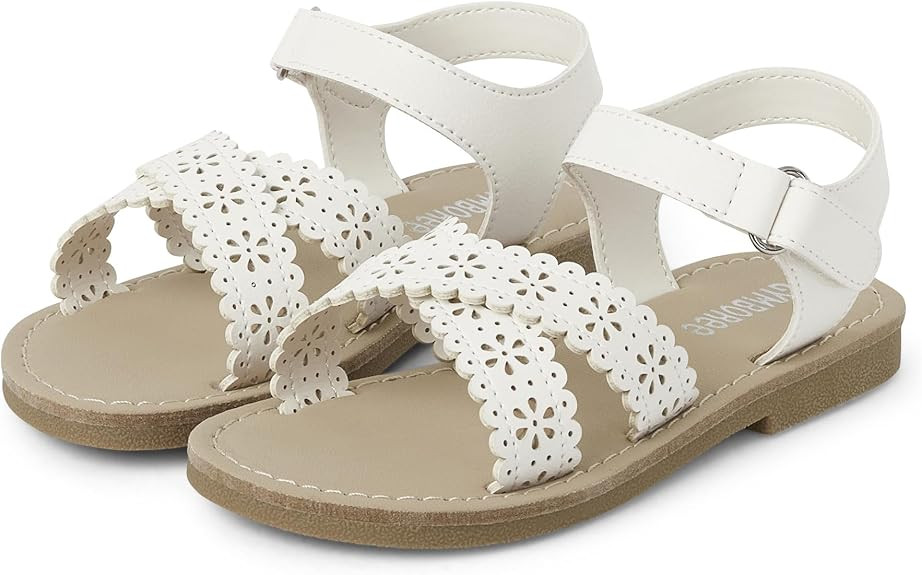 Gymboree Girl's and Toddler Flat Sandals Slipper | Amazon (US)