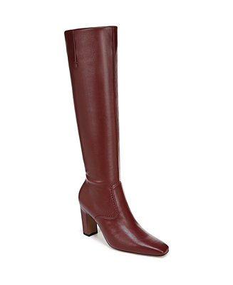 Franco Sarto Women's Bowman Square Toe Knee High Dress Boots - Macy's | Macy's