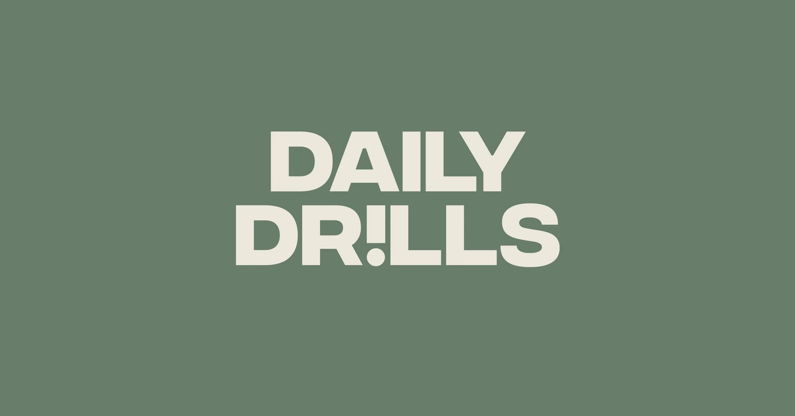 5TH BDAY SALE !!! | Daily Drills LLC