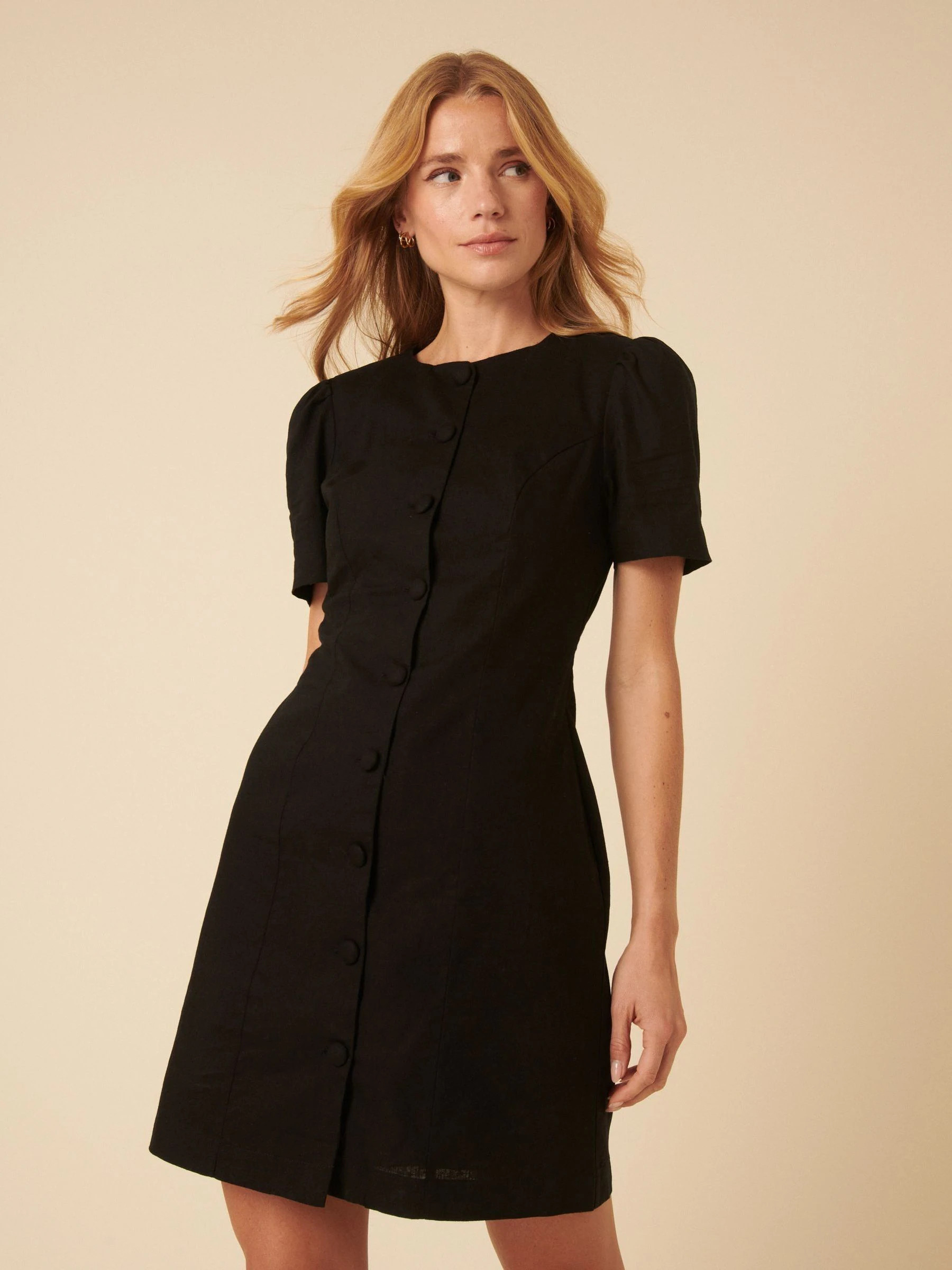 Nobody's Child Nobody's Child Black Tara Mini Dress | Next US