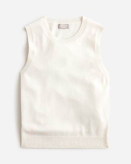 Cashmere crewneck sweater shell | J.Crew US