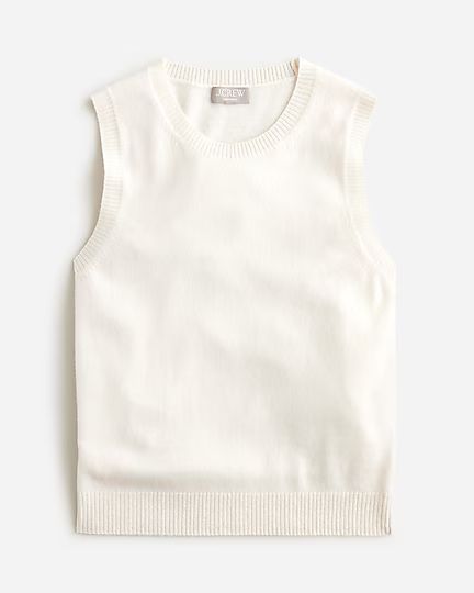 Cashmere crewneck sweater shell | J. Crew US