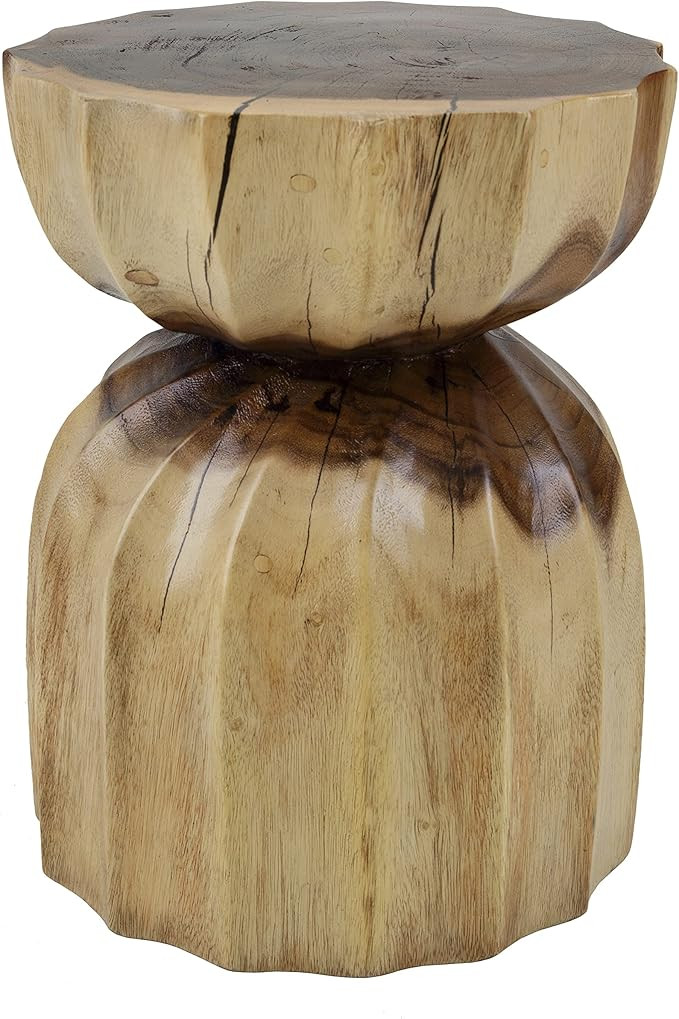 npd furniture and more Aida Trembesi, Natural Side/End Table | Amazon (US)