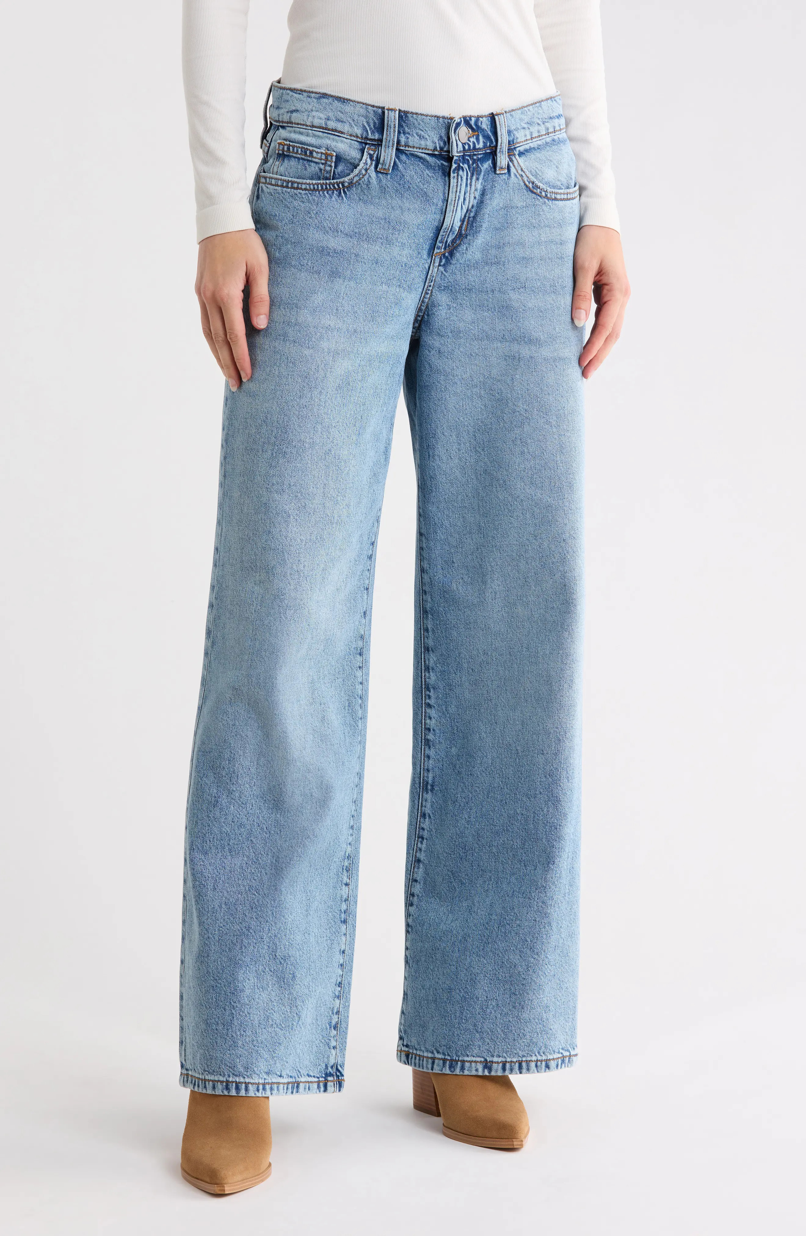 Low Rise Wide Leg Jeans (Women) | Nordstromrack | Nordstrom Rack