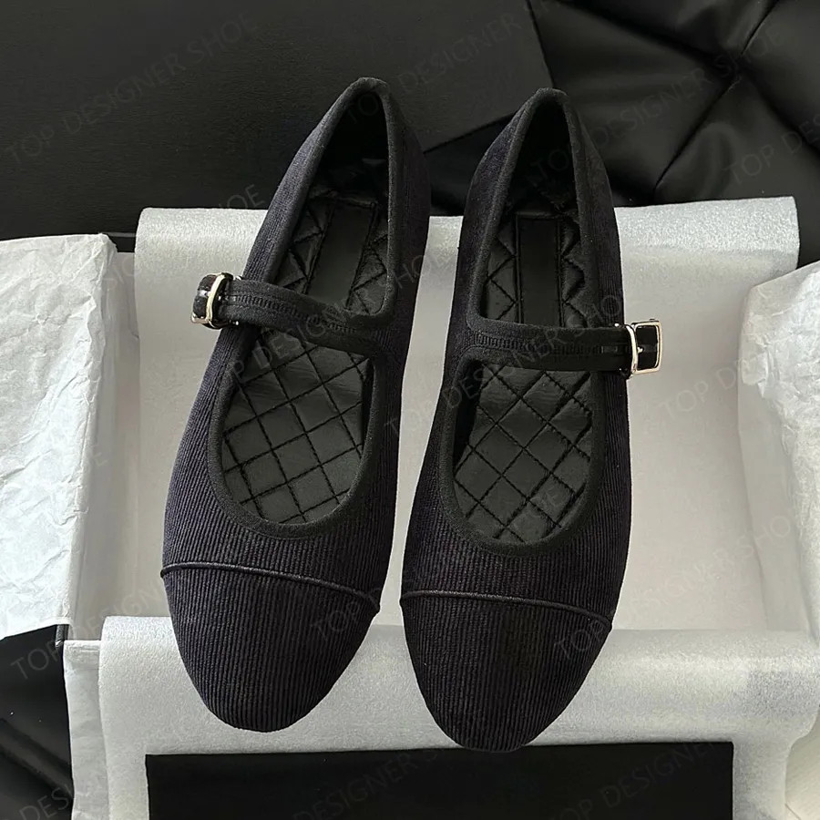 Classic Cotton Fabric Mary Jane Ballet flat shoes strap sandal loafers womens flat Dress shoes Lu... | DHGate