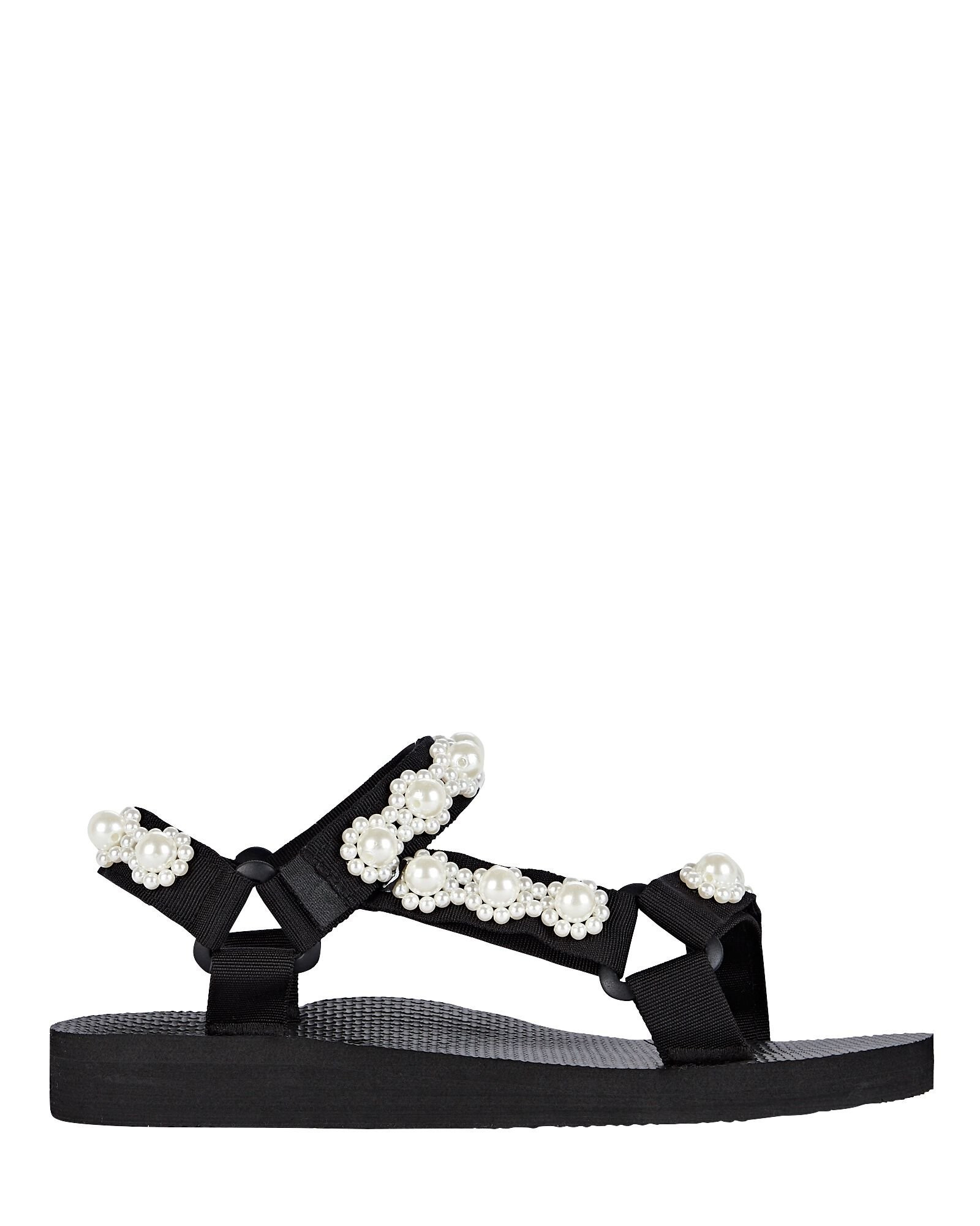 Trekky Pearl-Embellished Sandals | INTERMIX