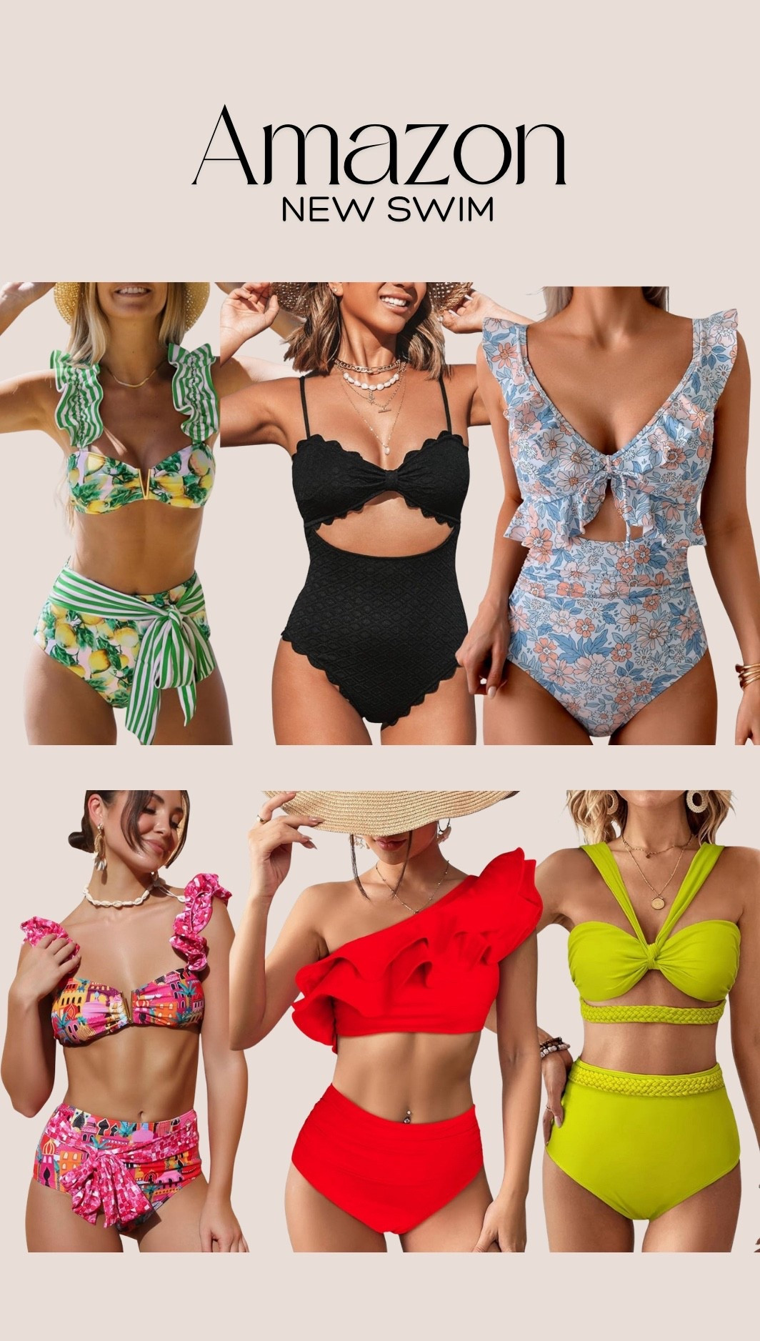 Amazon new swim

#LTKSeasonal #LTKSaleAlert
