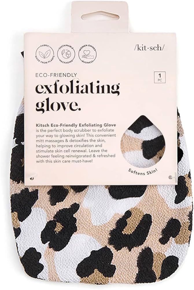 Kitsch Exfoliating Glove - Eco Friendly Exfoliating Body Scrubber | Dead Skin Remover & Body Exfo... | Amazon (US)