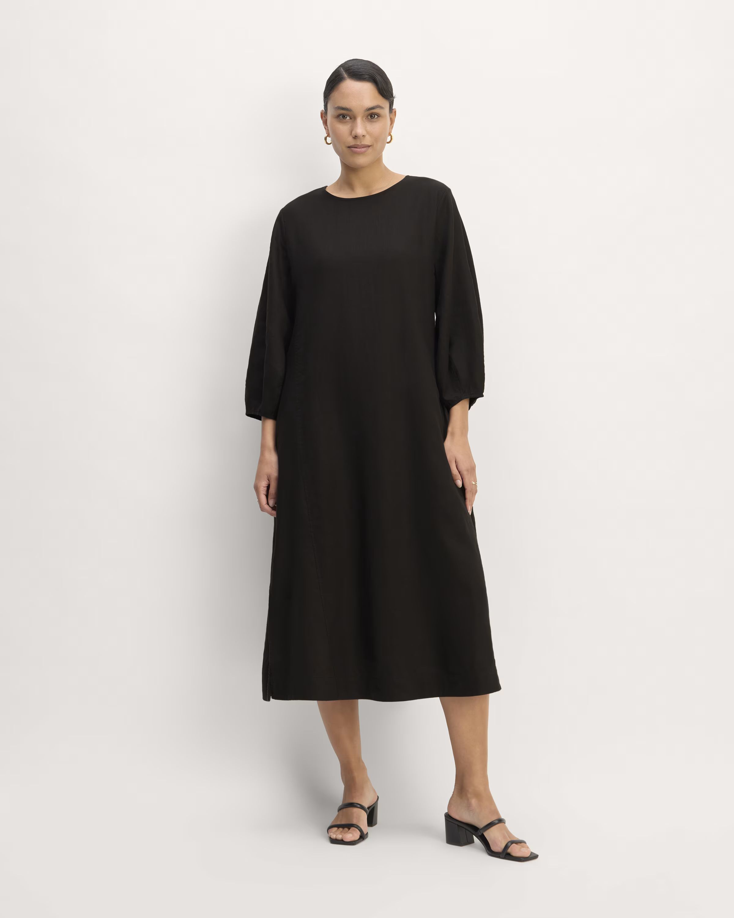 The Linen A-Line Midi Dress | Everlane