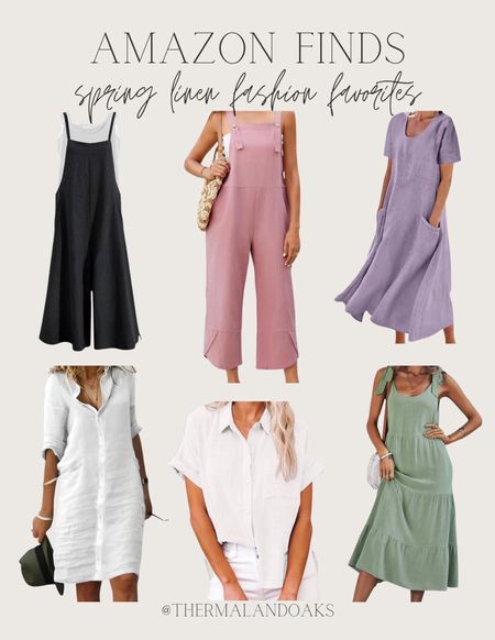 Spring linen fashion favorites 

#LTKFindsUnder100 #LTKStyleTip #LTKFindsUnder50
