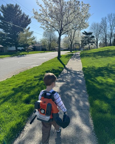 SO many messages about this backpack leaf blower!! It blows bubbles and has been a favorite since last spring! 🫧🫧 

Backpack leaf blower bubble machine, toddler favorites, toddler outdoor toys 

#LTKfamily #LTKSeasonal #LTKkids