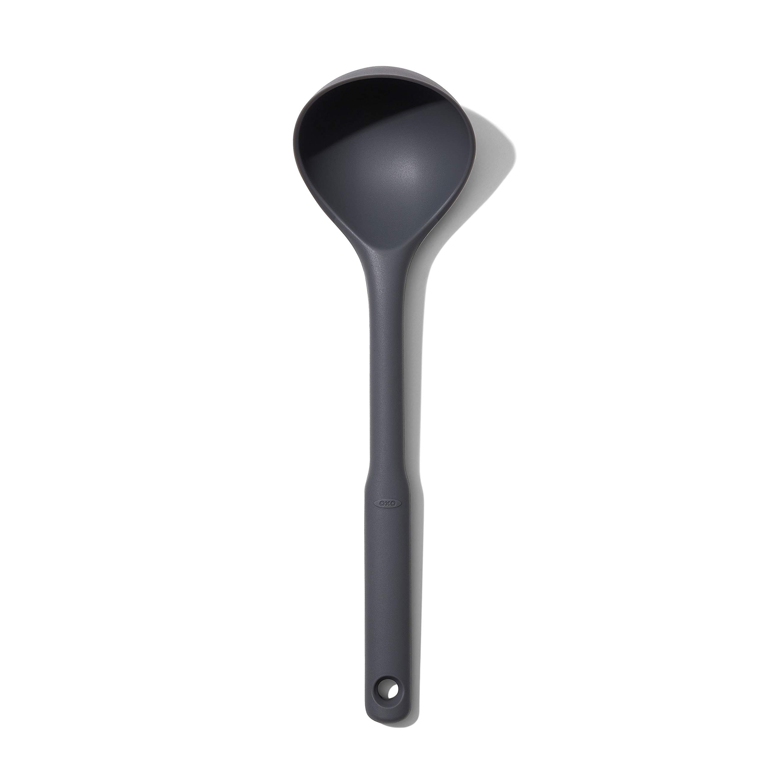 OXO Good Grips Silicone Everyday Ladle, 719812689807, Peppercorn, One Size | Amazon (US)