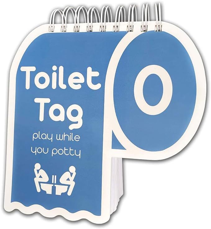 Toilet Tag - Fun Game for Couples Who Share The Same Bathroom - Relationship Conversation Starter... | Amazon (US)