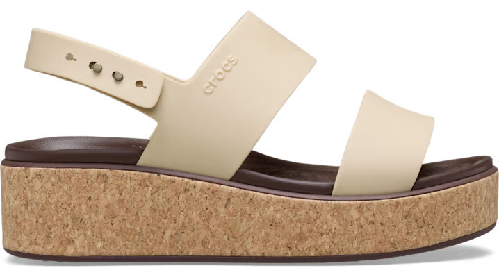 Brooklyn Cork Low Wedge | Crocs (US)