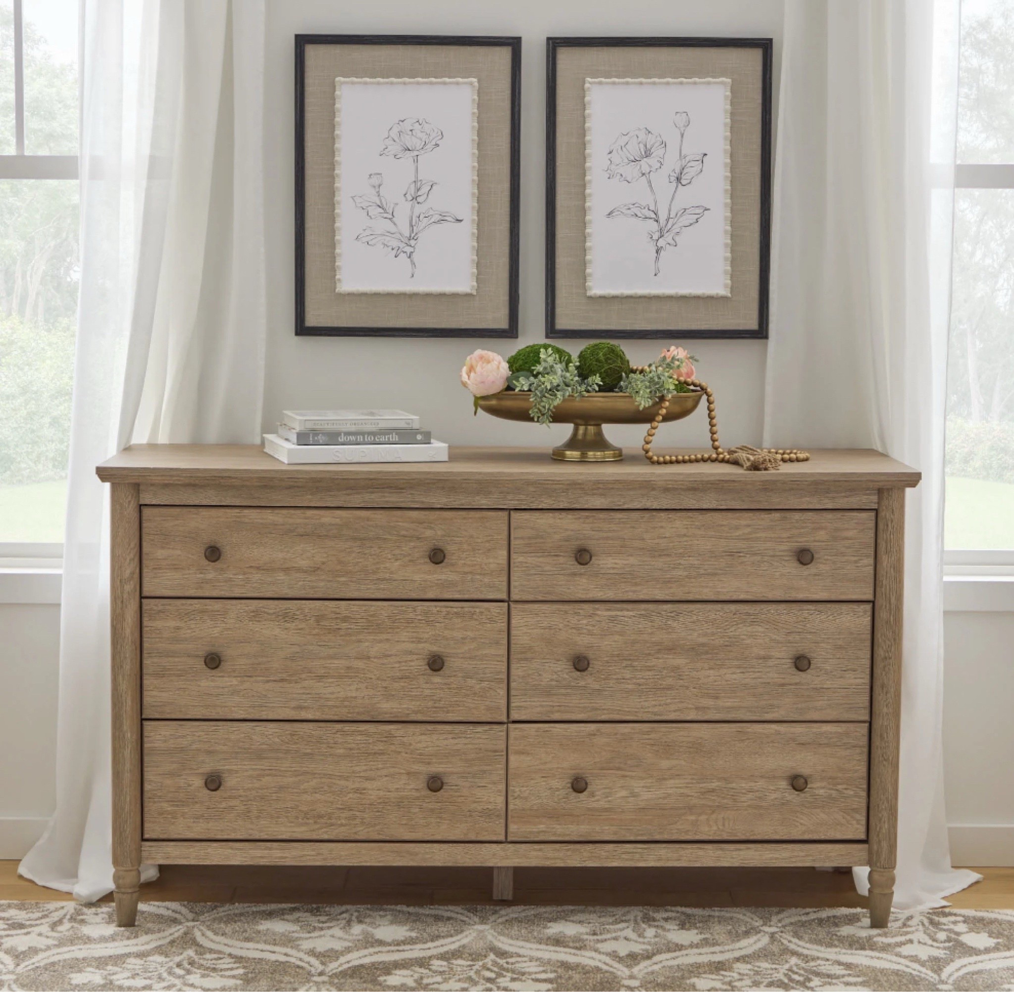 Designer look for less! The viral Walmart dresser is back in stock under $300! Love the perfect white oak finish! Runnn before it's gone! This will be out very soon! And it's free shipping! 


#LTKHome #LTKFindsUnder100 #LTKSaleAlert