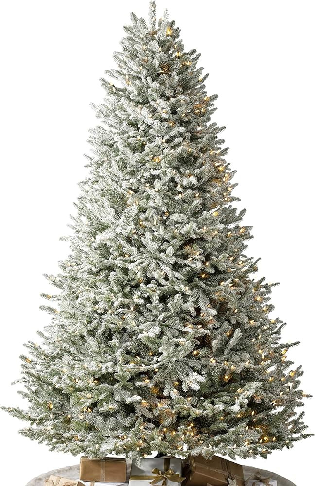 Balsam Hill Frosted BH Balsam Fir - Snow-Kissed Artificial Christmas Tree with True Needle Foliag... | Amazon (US)