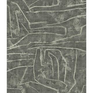 34.17 sq. ft. Urban Chalk Peel and Stick Wallpaper | The Home Depot