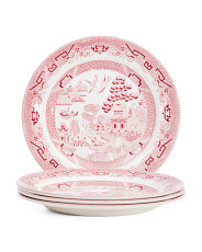 Set Of 4 Willow Rosa Dinner Plates | Kitchen & Dining Room | Marshalls | Marshalls