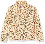Amazon Essentials Girls and Toddlers' Sherpa Fleece Quarter-Zip Jacket | Amazon (US)