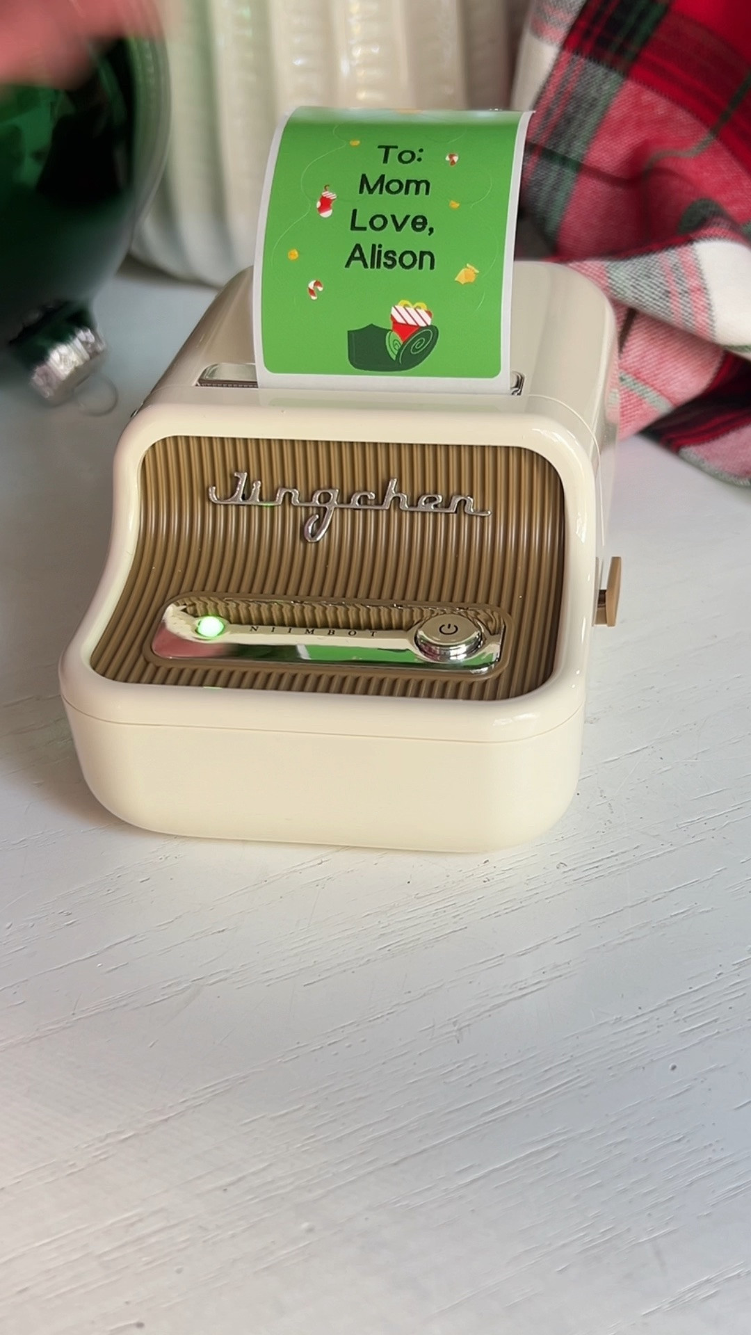 The label maker that is about to completely transform your holiday organization 🎄 This one prints the most beautiful Christmas labels and is such a fun and practical way to add a personalized festive touch to gifts, packages, boxes, and so much more. Once you have a good label maker you will wonder how you ever survived the holidays without one.

#LTKHome #LTKSaleAlert #LTKSeasonal