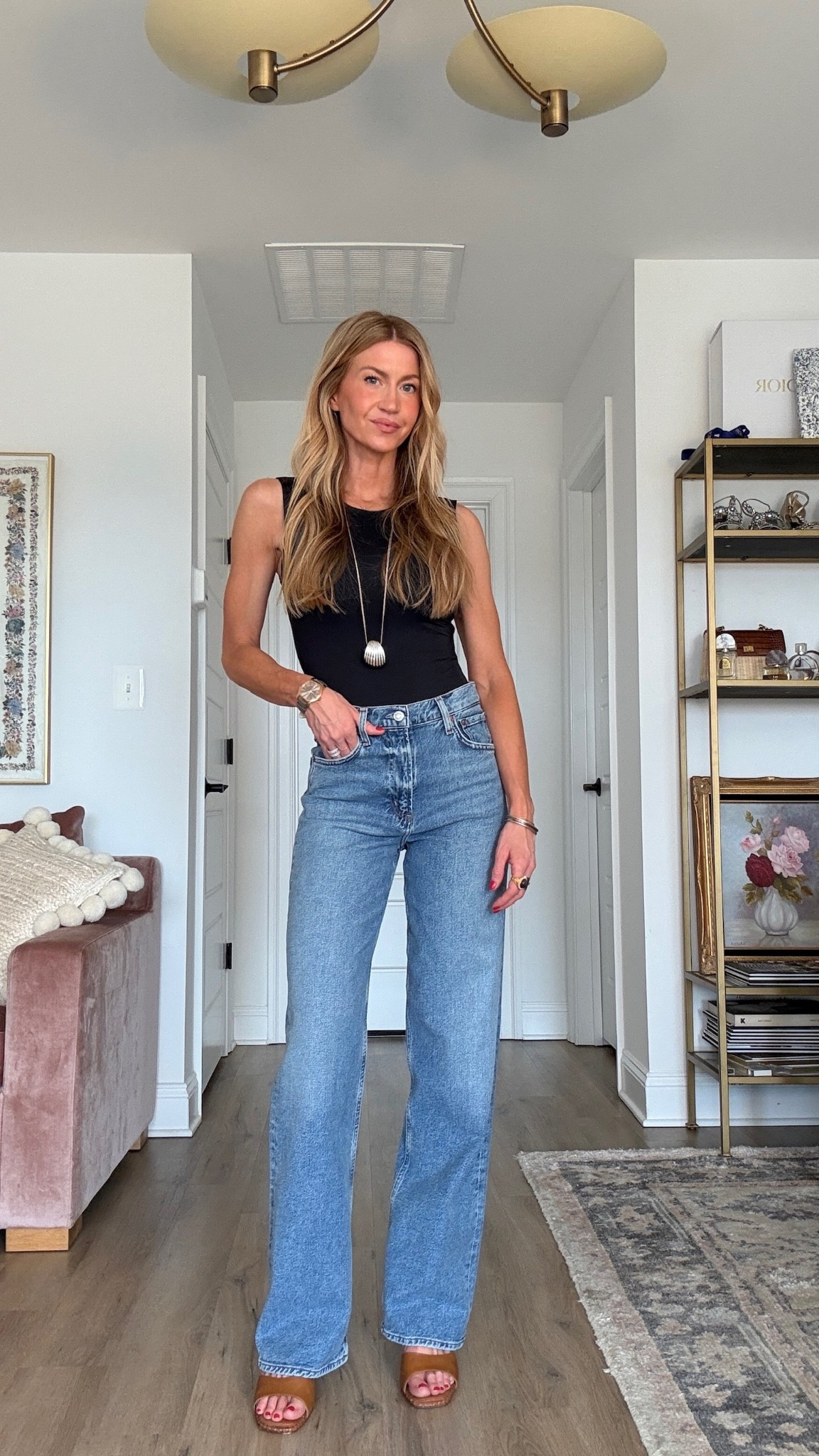 My fav jeans are 25% off right now! 
Run TTS, wearing size 25

#LTKgrwm #LTKootd #LTKSeasonal