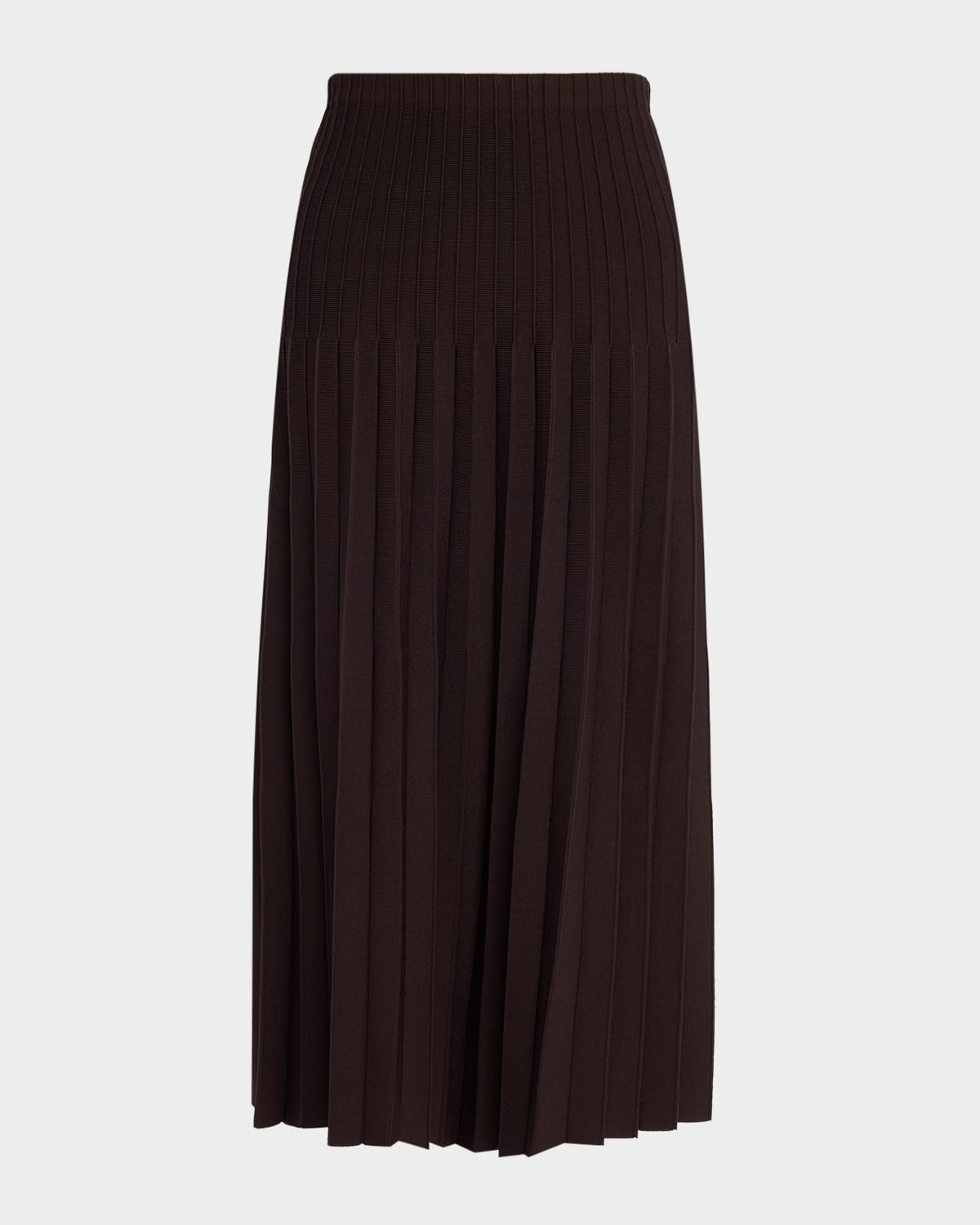 Lena Pleated Midi Skirt | Neiman Marcus