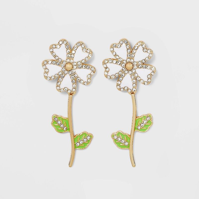 SUGARFIX by BaubleBar Flower Drop Earrings | Target