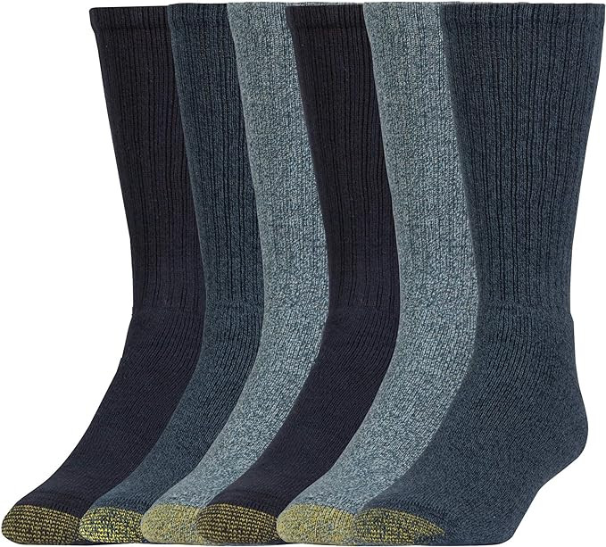 Gold Toe Men's Harrington Crew 6 Pack | Amazon (CA)