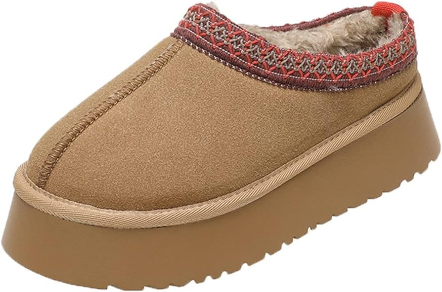 EFFIAS Winter Thick-Soled Casual Shoes Fashion Casual Snow Boots Padded and Thickened Warm Shoes ... | Amazon (US)