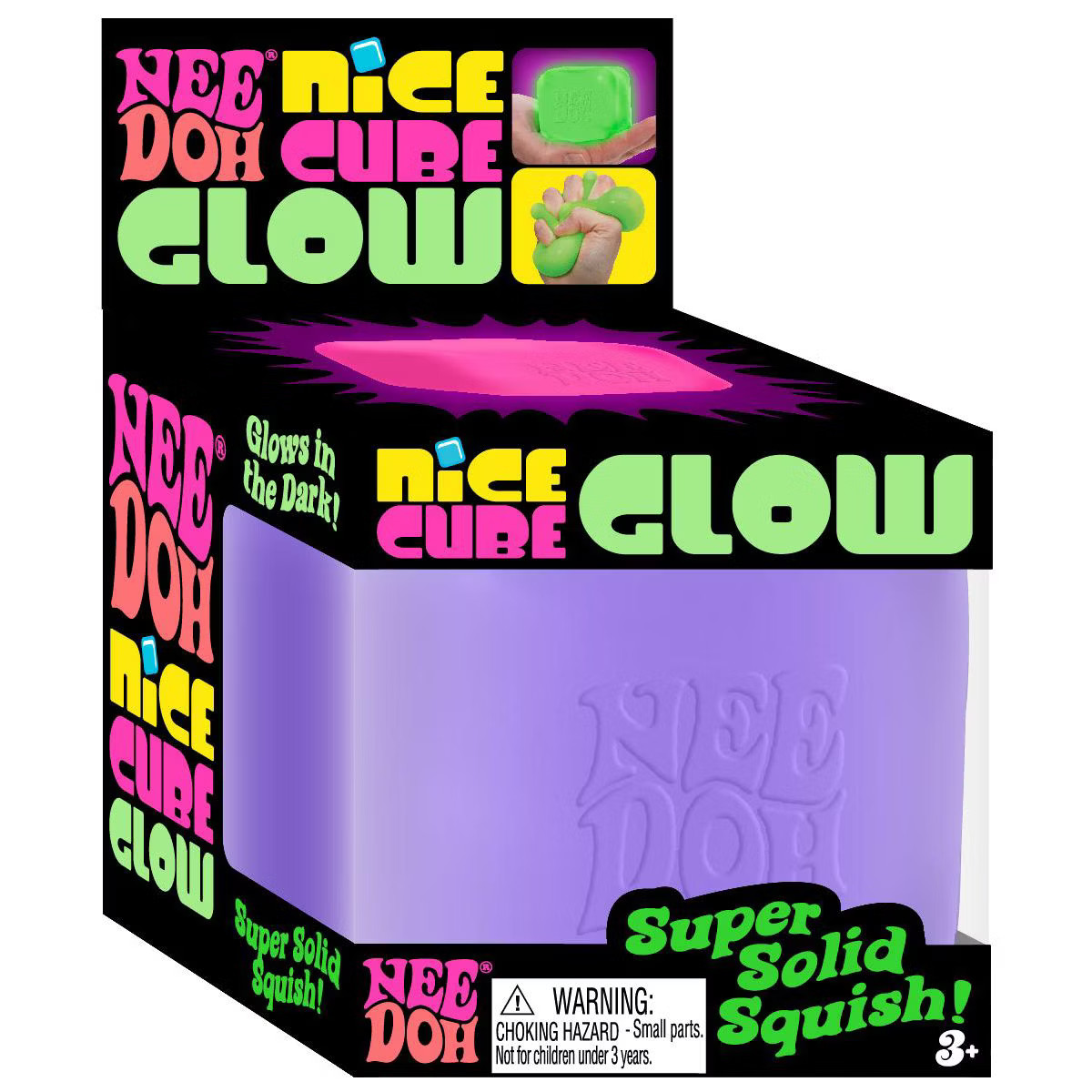 Schylling NeeDoh Glow Nice Cube | Target