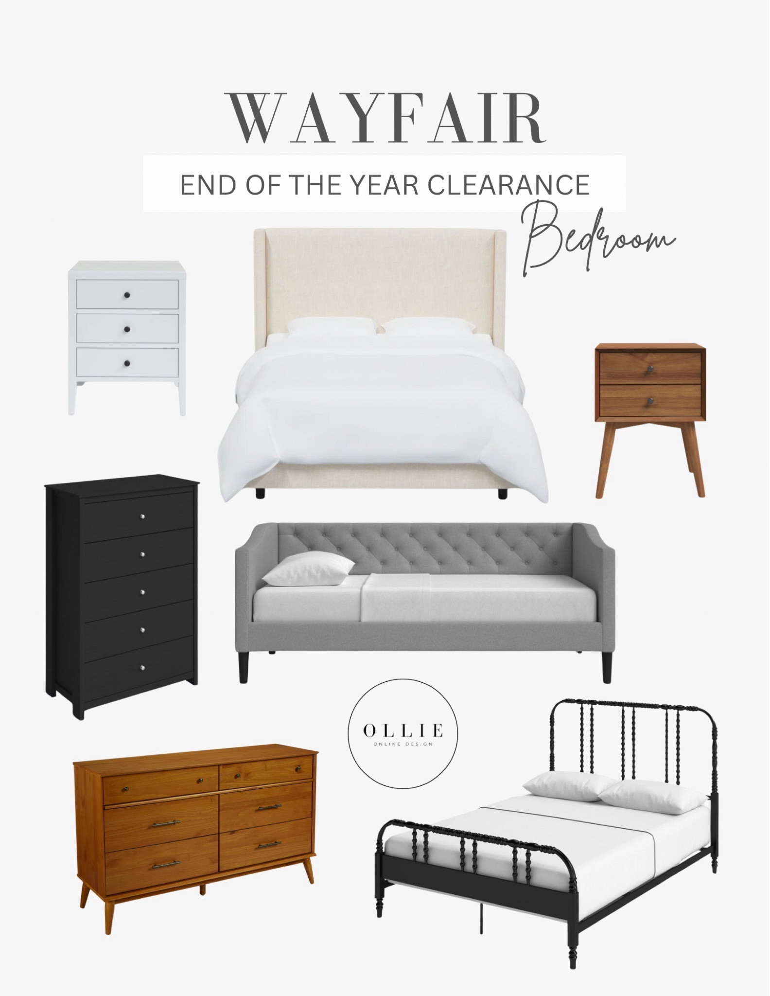 Shop Wayfair’s end of year clearance on these great bedroom pieces. With savings up to 55% off, how can you go wrong? Grab these deals before they’re gone! Sale ends January 3rd…
#wayfair
#wayfairsale
#furniture
#bedroom
#bedroomfurniture
#bedroomdecor
#clearance

#LTKsalealert #LTKhome