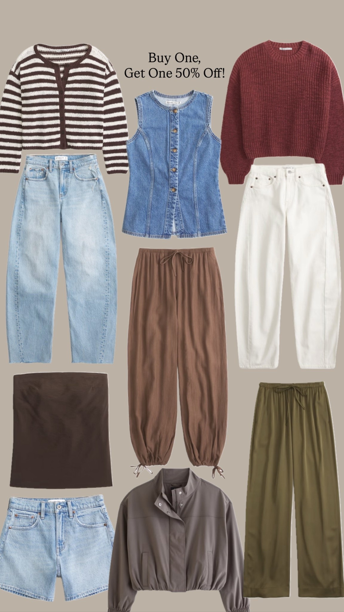 Buy one get one 50% off 👏🏻

#LTKsale #LTKspring #LTKxAFSale