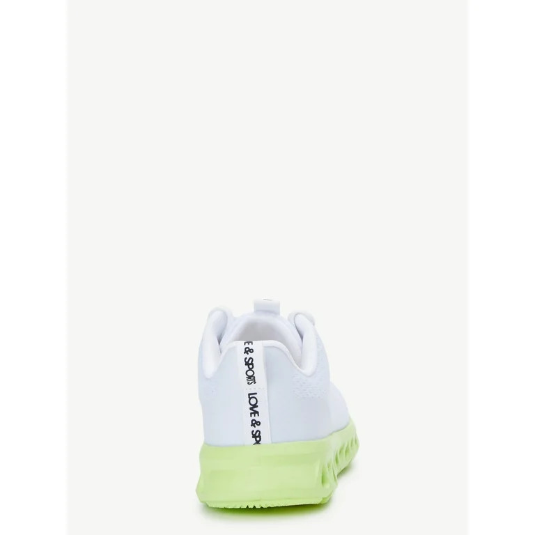 Love & Sports Women's Lace-Up Tech Running Sneakers - Walmart.com | Walmart (US)