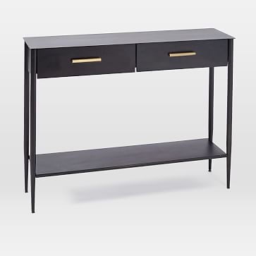 Metalwork Console - Hot Rolled Steel | West Elm (US)