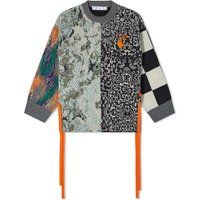 Off-White Jacquard Crew Sweat | End Clothing (US & RoW)
